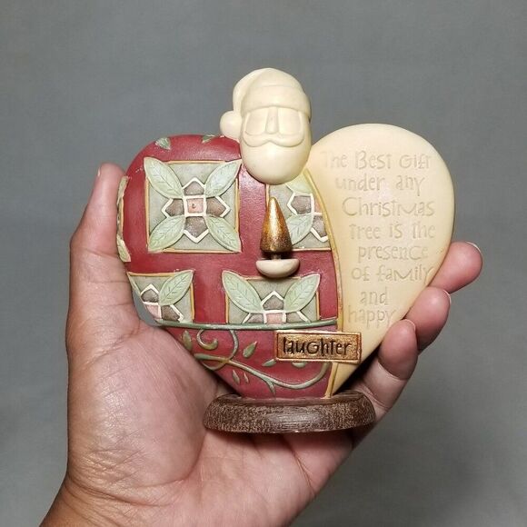 Enesco Take Heart by Karen Hahn Santa "Laughter" 2007 - Picture 3 of 7